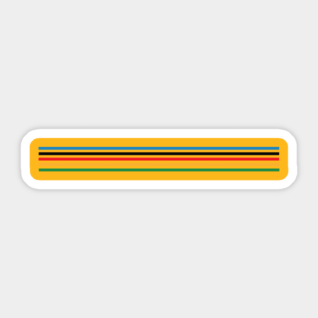 Color stripes Sticker by Maximuss